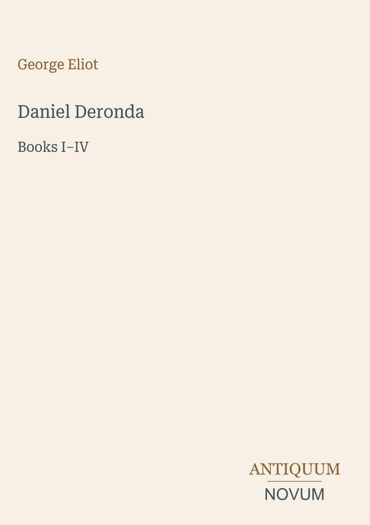 Produktbild: Daniel Deronda