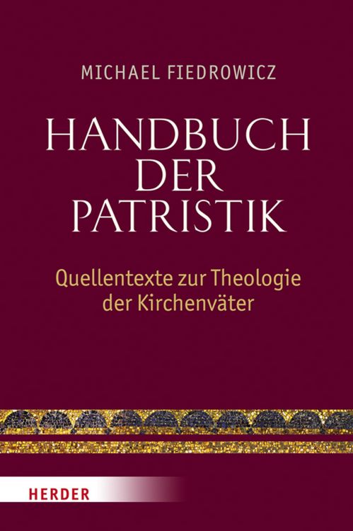 Produktbild: Handbuch der Patristik