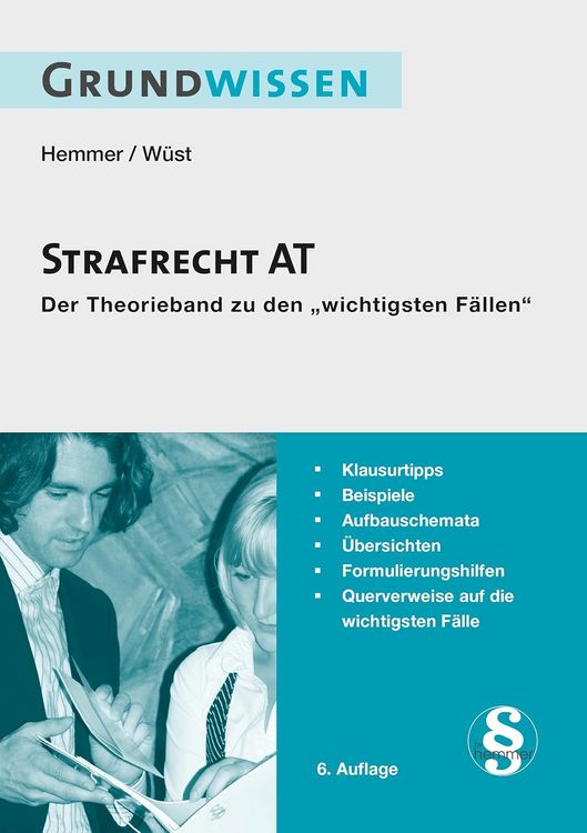 Produktbild: Grundwissen Strafrecht AT