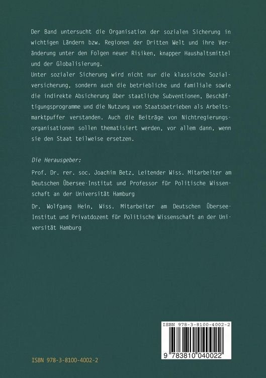 Produktbild: Neues Jahrbuch Dritte Welt