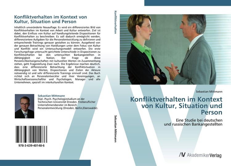 Produktbild: Konfliktverhalten im Kontext von Kultur, Situation und Person