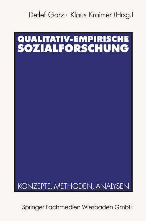 Produktbild: Qualitativ-empirische Sozialforschung