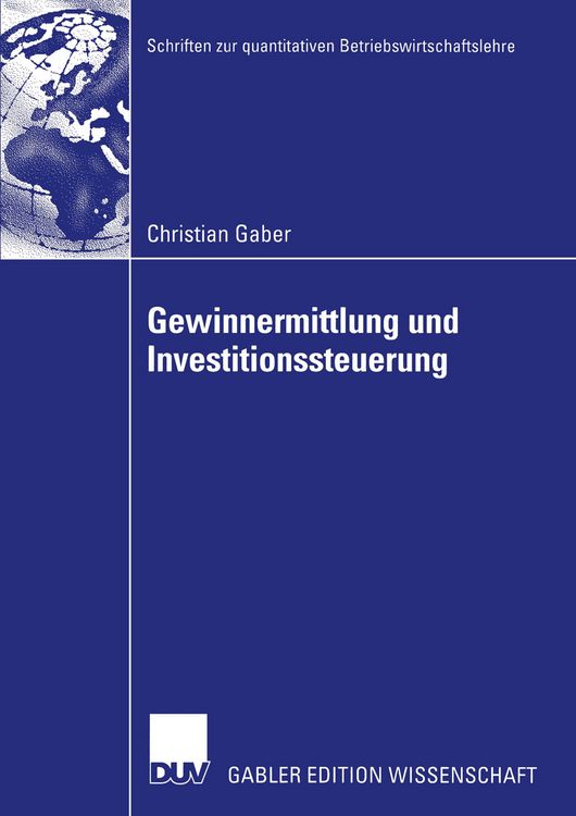 Produktbild: Gewinnermittlung und Investitionssteuerung