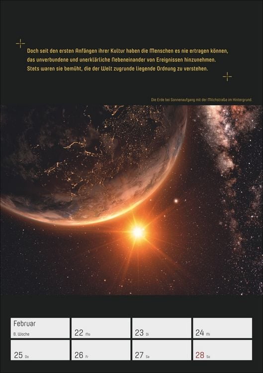 Produktbild: Stephen Hawking - Universum Wochenplaner 2027 - 53 faszinierende Bilder und Zitate
