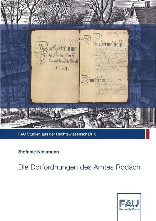 Produktbild: Die Dorfordnungen des Amtes Rodach