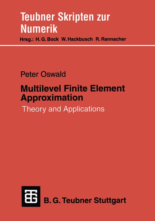 Produktbild: Multilevel Finite Element Approximation