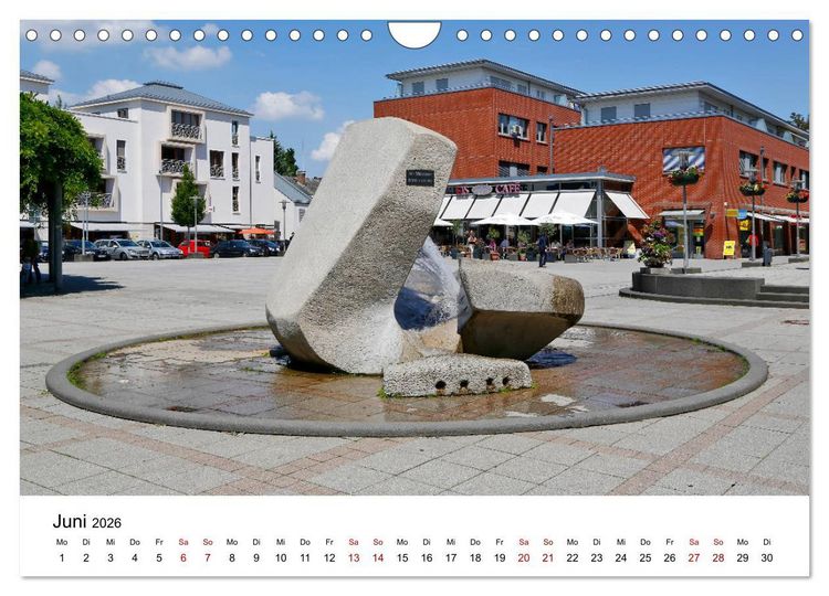Produktbild: Eschborn vom Taxifahrer Petrus Bodenstaff (Wandkalender 2026 DIN A4 quer), CALVENDO Monatskalender