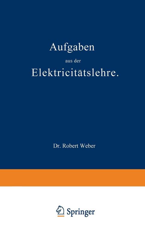 Produktbild: Aufgaben aus der Elektricit&auml;tslehre