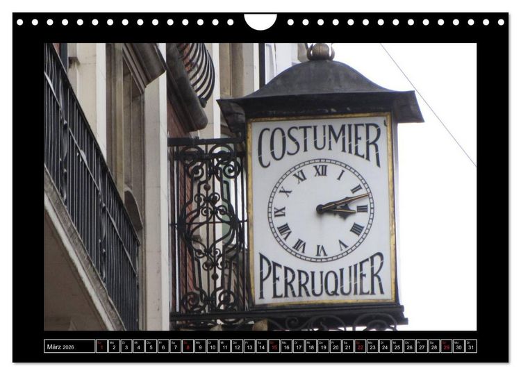 Produktbild: Zeit-Anzeige (Wandkalender 2026 DIN A4 quer), CALVENDO Monatskalender
