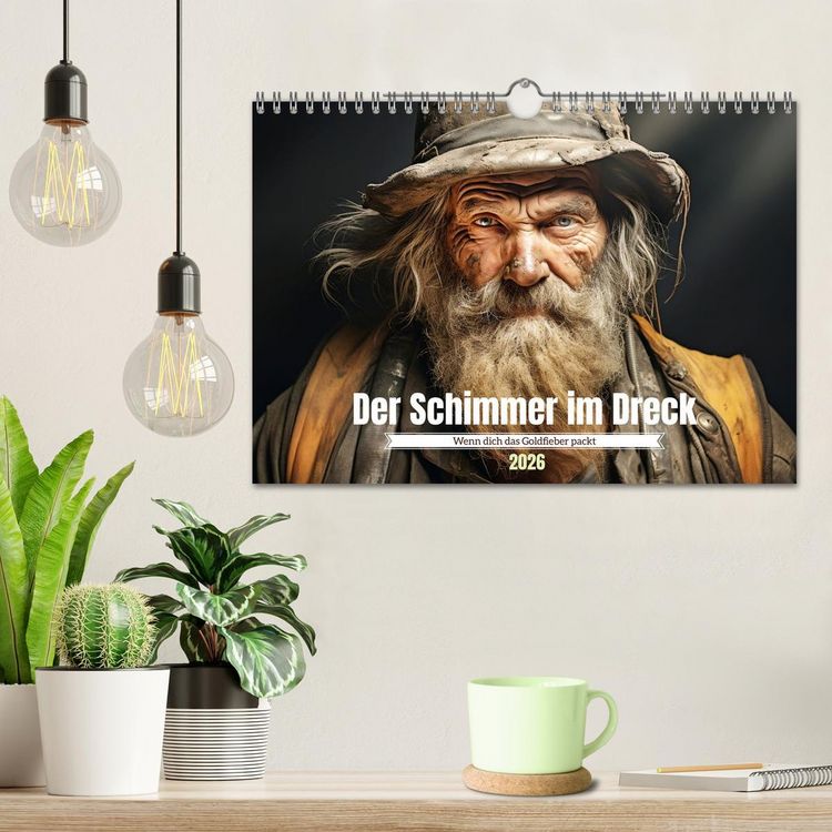 Produktbild: Der Schimmer im Dreck (Wandkalender 2026 DIN A4 quer), CALVENDO Monatskalender
