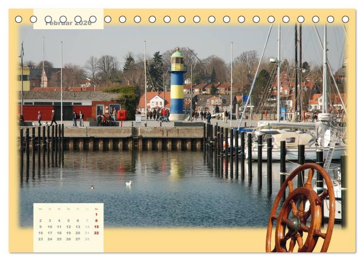 Produktbild: Leuchtt&uuml;rme Schleswig-Holsteins (Tischkalender 2026 DIN A5 quer), CALVENDO Monatskalender