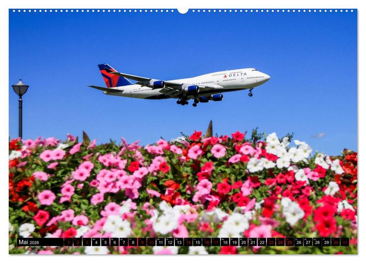 Produktbild: Faszination Fliegerei (hochwertiger Premium Wandkalender 2026 DIN A2 quer), Kunstdruck in Hochglanz