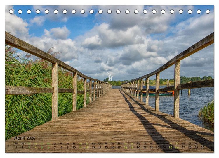 Produktbild: Ostseefjord Schlei (Tischkalender 2026 DIN A5 quer), CALVENDO Monatskalender