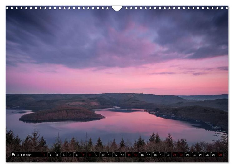 Produktbild: Die westliche Eifel (Wandkalender 2026 DIN A3 quer), CALVENDO Monatskalender