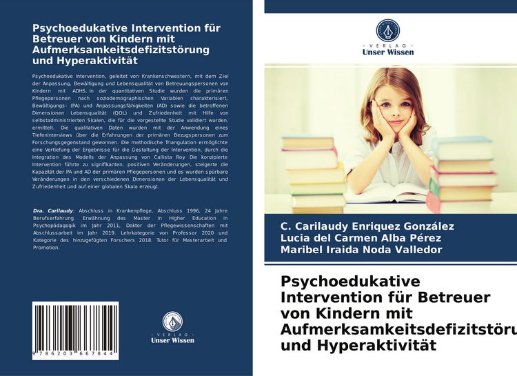 Produktbild: Psychoedukative Intervention f&uuml;r Betreuer von Kindern mit Aufmerksamkeitsdefizitst&ouml;rung und Hyperaktivit&auml;t