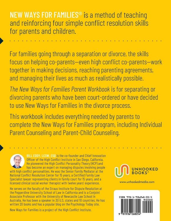 Produktbild: New Ways for Families Parent Workbook