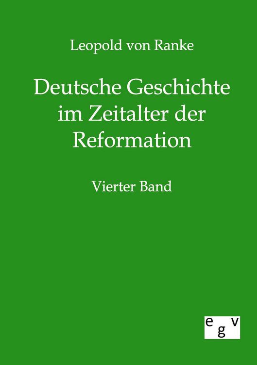 Produktbild: Deutsche Geschichte im Zeitalter der Reformation