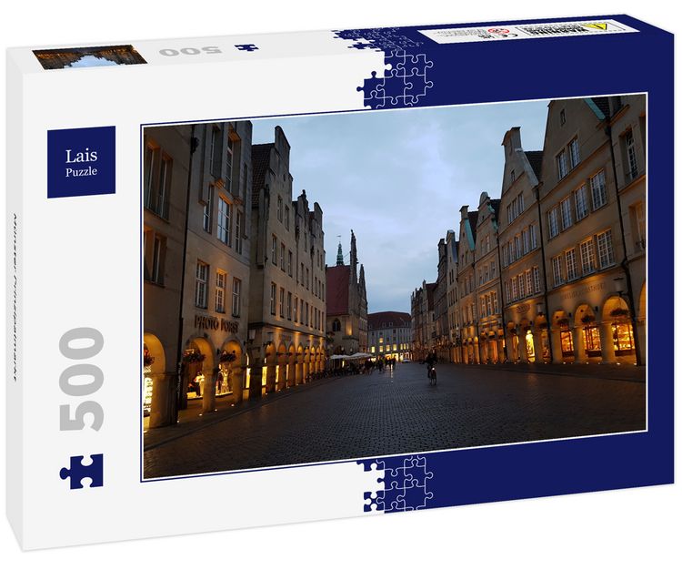 Produktbild: Lais Puzzle M&uuml;nster Prinzipalmarkt 500 Teile