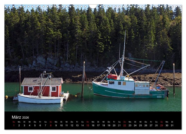 Produktbild: Kanadas Osten (Wandkalender 2026 DIN A3 quer), CALVENDO Monatskalender