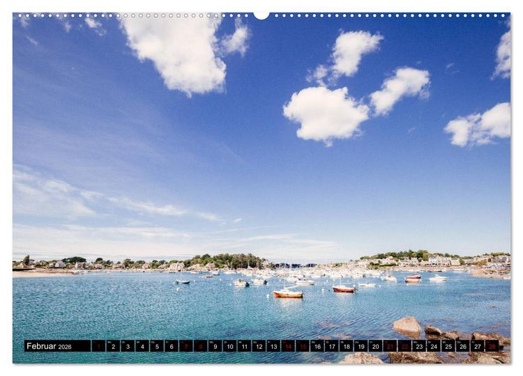 Produktbild: Frankreich - Traumstr&auml;nde & Felsenk&uuml;sten (Wandkalender 2026 DIN A2 quer), CALVENDO Monatskalender