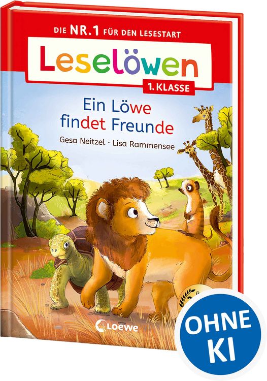 Produktbild: Lesel&ouml;wen 1. Klasse - Ein L&ouml;we findet Freunde