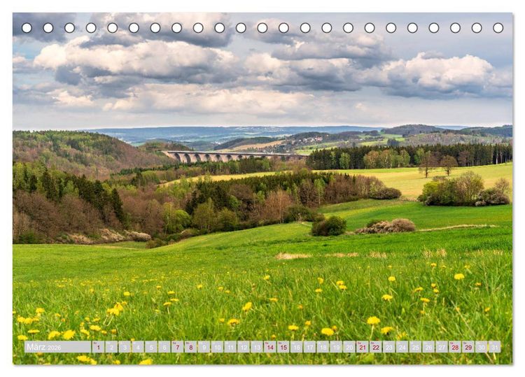 Produktbild: Vogtland ist Spitze (Tischkalender 2026 DIN A5 quer), CALVENDO Monatskalender