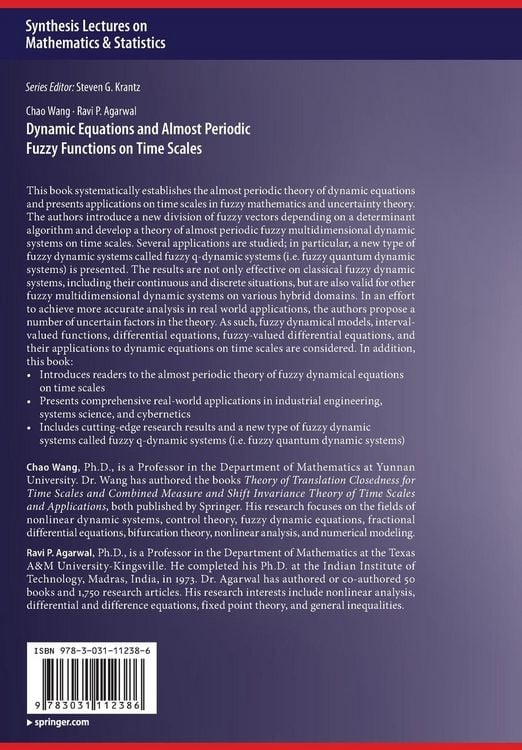 Produktbild: Dynamic Equations and Almost Periodic Fuzzy Functions on Time Scales
