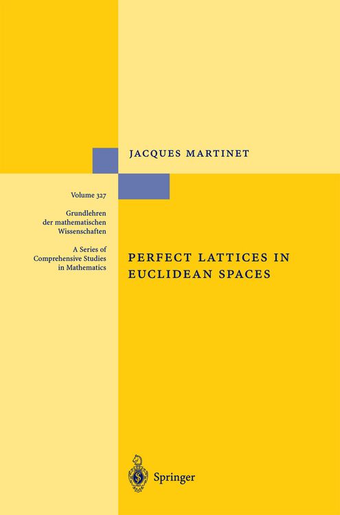 Produktbild: Perfect Lattices in Euclidean Spaces