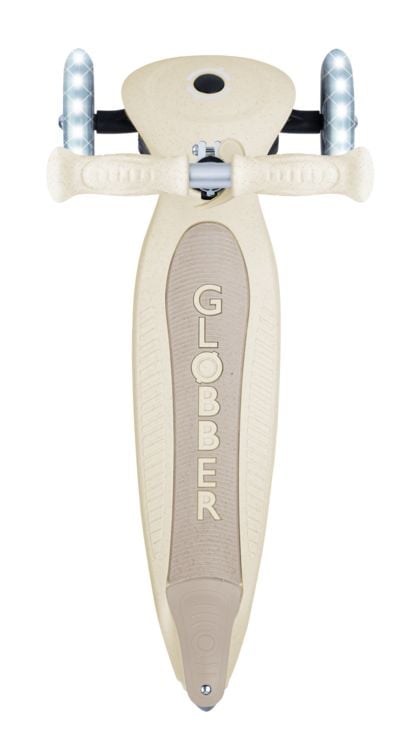 Produktbild: GLOBBER PRIMO FOLDABLE LIGHTS ECO kokos wei&szlig;, mit Leuchtrollen