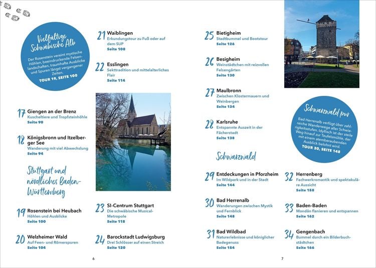 Produktbild: Kleine Auszeiten mit der Bahn in Baden-W&uuml;rttemberg
