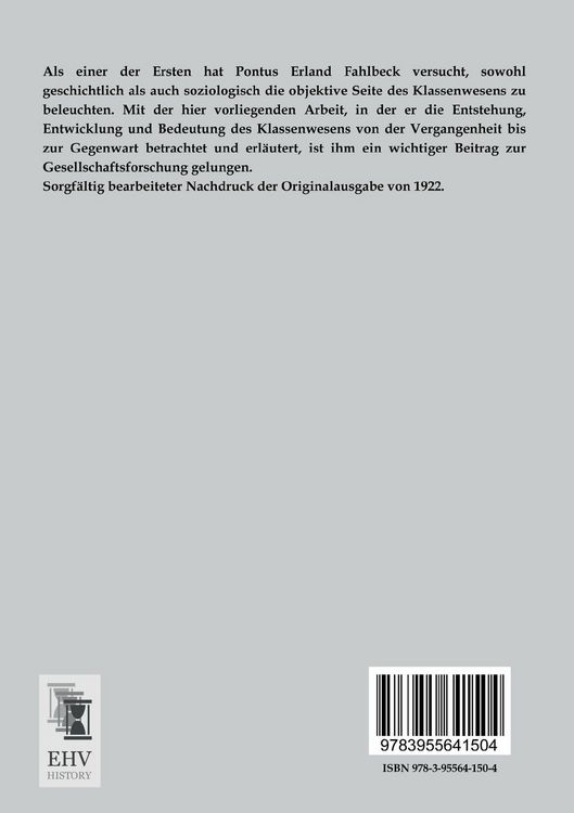 Produktbild: Die Klassen und die Gesellschaft
