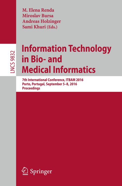Produktbild: Information Technology in Bio- and Medical Informatics