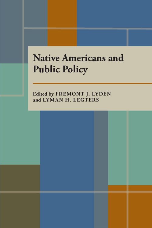 Produktbild: Native Americans and Public Policy