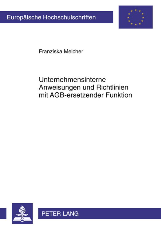 Produktbild: Unternehmensinterne Anweisungen und Richtlinien mit AGB-ersetzender Funktion