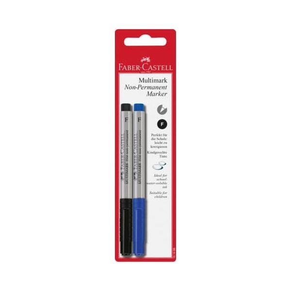 Produktbild: Faber-Castell Marker Multimark non-permanent F BK Schule
