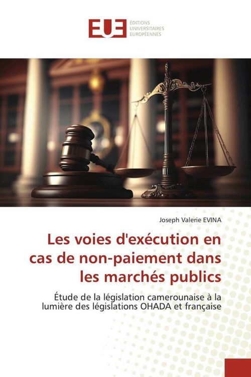 Produktbild: Les voies d'ex&eacute;cution en cas de non-paiement dans les march&eacute;s publics