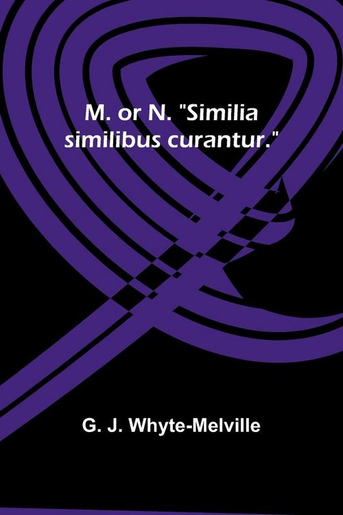Produktbild: M. or N. "Similia similibus curantur."