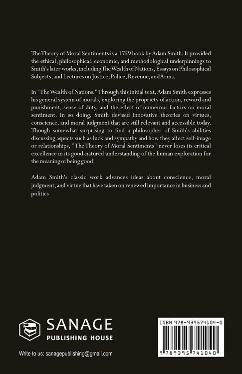 Produktbild: The Theory of Moral Sentiments