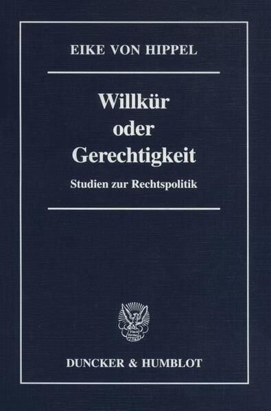 Produktbild: Willk&uuml;r oder Gerechtigkeit.