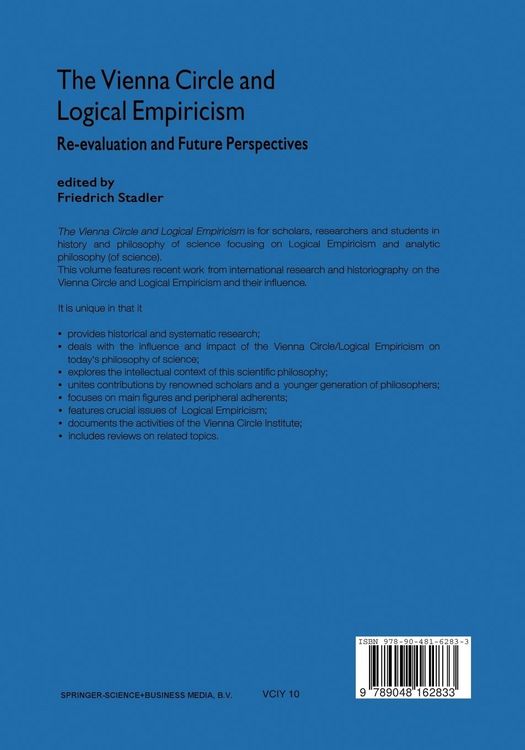 Produktbild: The Vienna Circle and Logical Empiricism