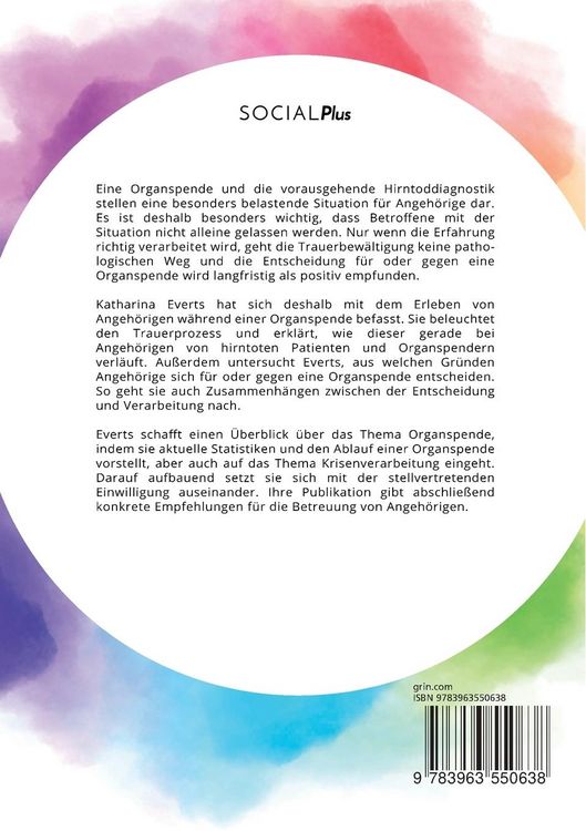 Produktbild: Die Psychodynamik der stellvertretenden Einwilligung bei der Organspende. Entscheidungsgr&uuml;nde und Trauerbew&auml;ltigung von Angeh&ouml;rigen