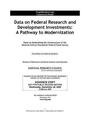 Produktbild: Data on Federal Research and Development Investments