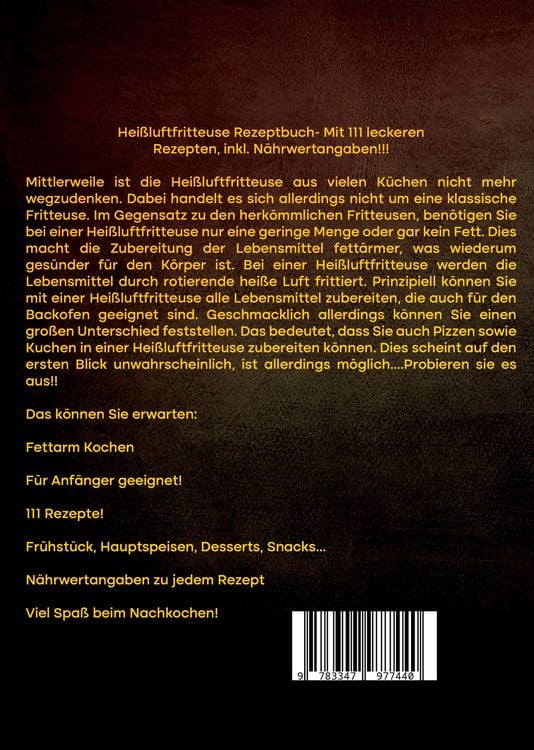 Produktbild: Hei&szlig;luftfritteuse Rezeptbuch