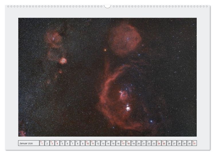 Produktbild: Himmelswelten (Wandkalender 2026 DIN A2 quer), CALVENDO Monatskalender