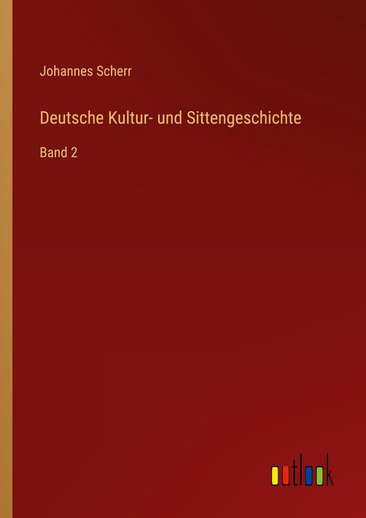 Produktbild: Deutsche Kultur- und Sittengeschichte