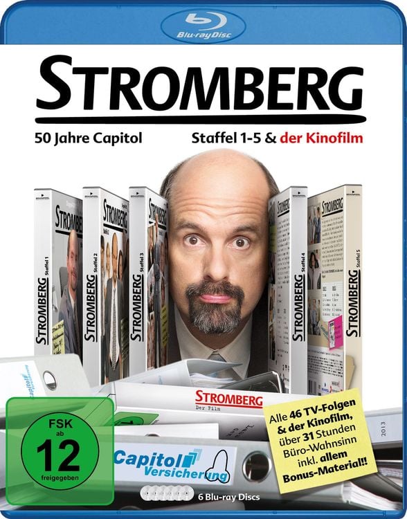Produktbild: Stromberg-Box - Staffel 1-5 + Film (50 Jahre Capitol) (SDonBlu-ray + Film in HD) [6 BRs]