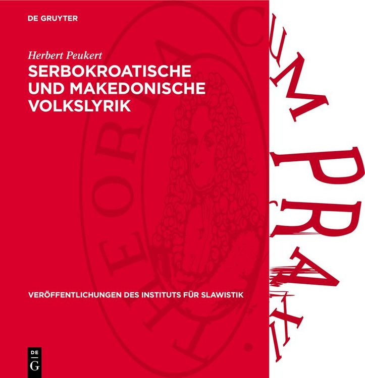 Produktbild: Serbokroatische und Makedonische Volkslyrik