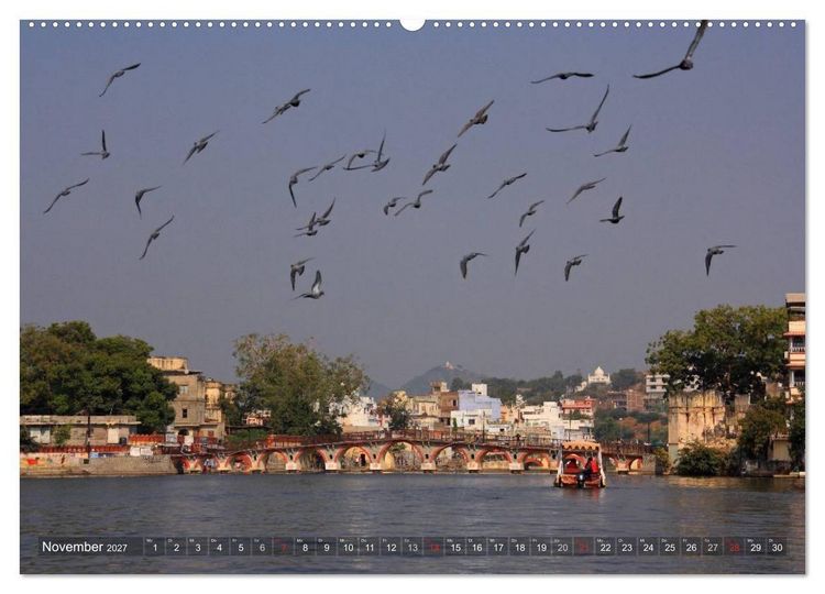 Produktbild: Zauberhaftes Indien (Wandkalender 2027 DIN A2 quer), CALVENDO Monatskalender