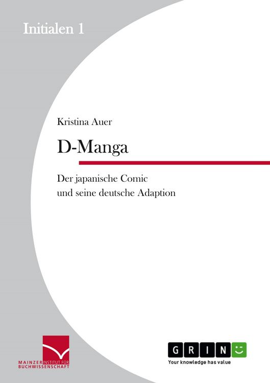Produktbild: D-Manga. Der japanische Comic und seine deutsche Adaption