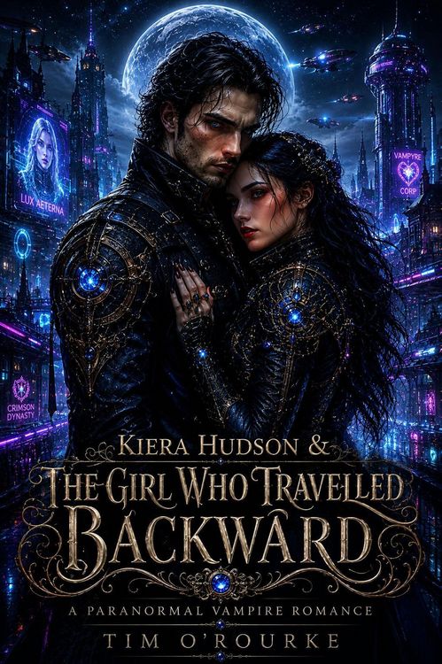 Produktbild: Kiera Hudson & The Girl Who Travelled Backward: A Paranormal Vampire Romance